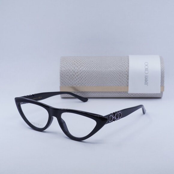Final Price! Jimmy Choo JC255/G 807 Black Eyeglasses